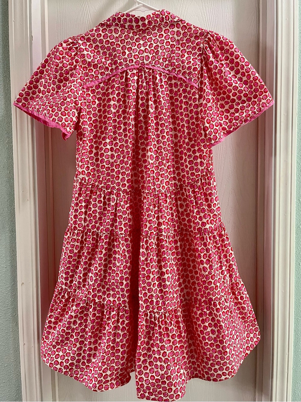 Umgee Pink Tiered Dress - Picture 2 of 5